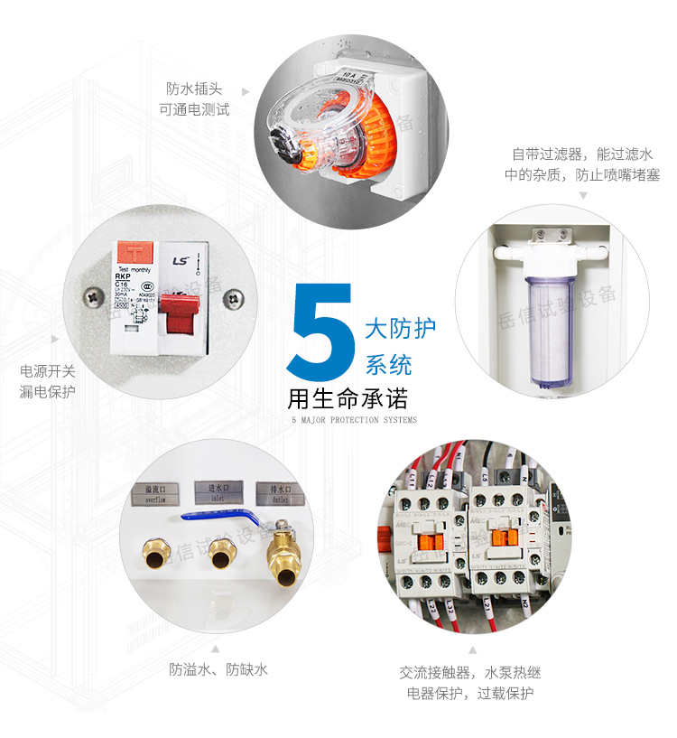 IPX34淋雨測(cè)試，擺管正反轉(zhuǎn)